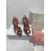 Туфли с открытой пяткой женские Amina Muaddi - арт.561431