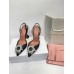 Туфли с открытой пяткой женские Amina Muaddi - арт.561421