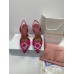 Туфли с открытой пяткой женские Amina Muaddi - арт.561430