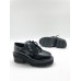 Полуботинки женские Louis Vuitton BEAUBOURG Black Patent Leather - арт.000113
