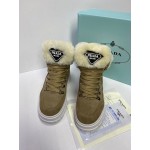 Ботинки зимние  женские Prada - арт.211410