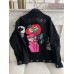 Куртка женская джинсовая с ярким принтом  Shmotessa - арт.821079