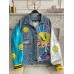 Куртка женская джинсовая с паетками Shmotessa - арт.821116