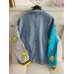 Куртка женская джинсовая с паетками Shmotessa - арт.821116